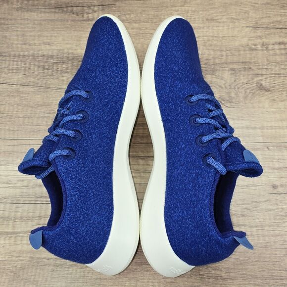Allbirds Wool Runners Sam's Limited Edition Men's Size 11 Blue Sneakers NEW - Picture 6 of 9